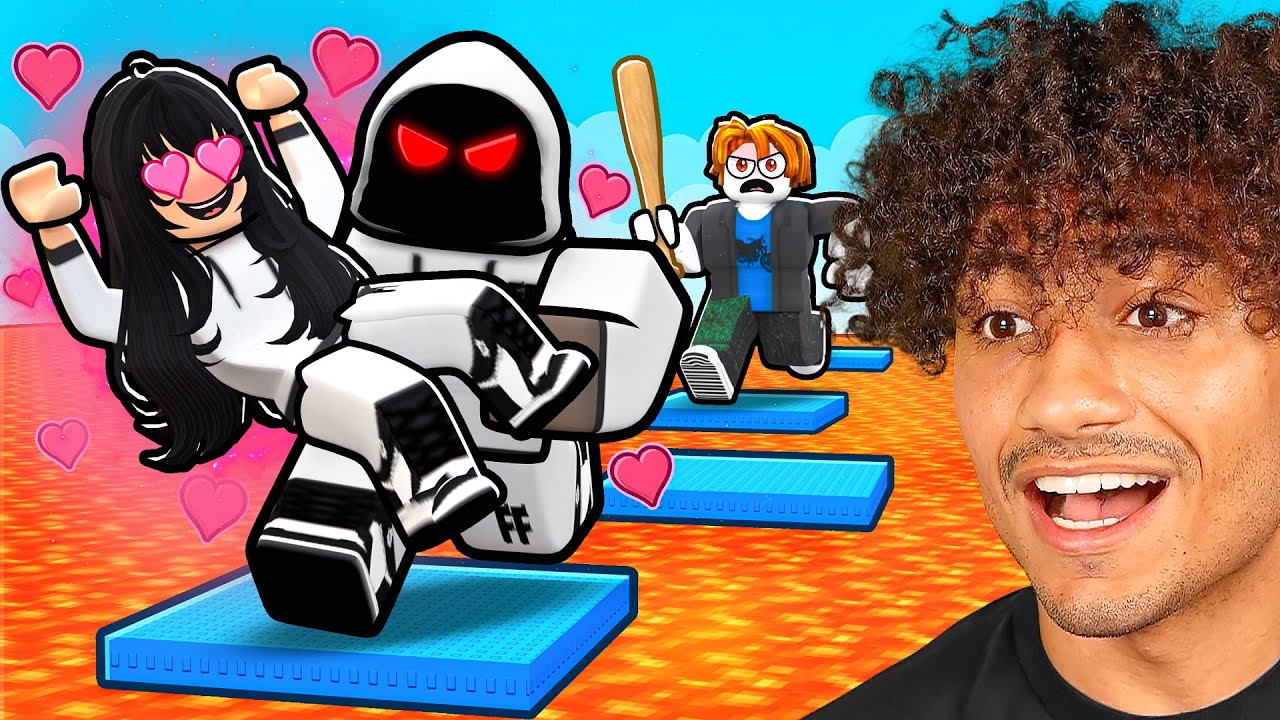 ROBLOX СПАСИ ДЕВУШКУ ОТ ЛАВЫ.