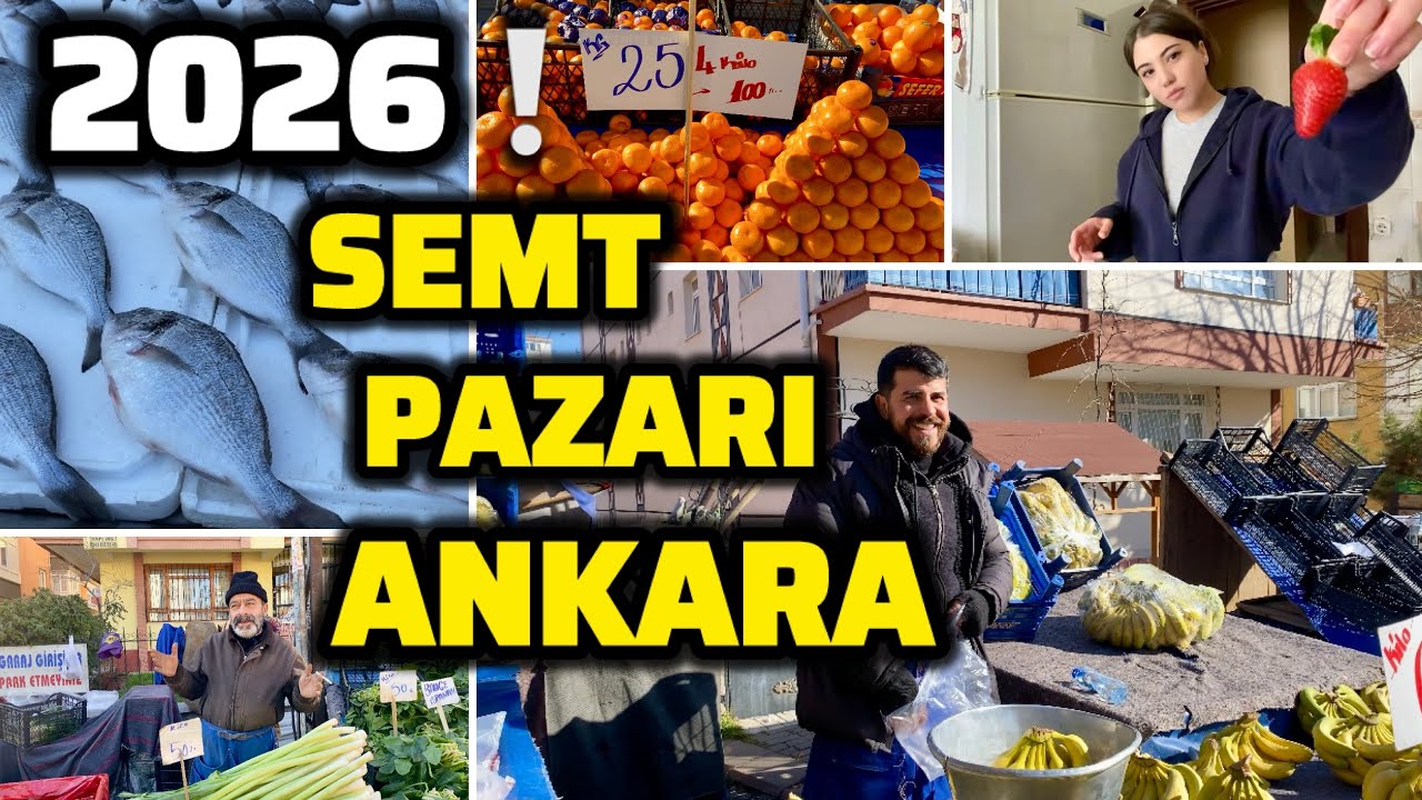 2026 Semt Pazarı Güncel Fiyatlar  💸 Pazarda Psikolog Seansı 😂