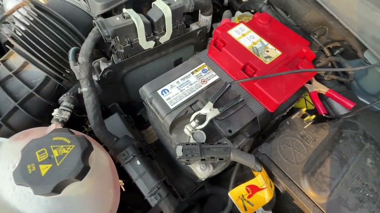 Dodge Hornet - connecting Battery MINDer 1500