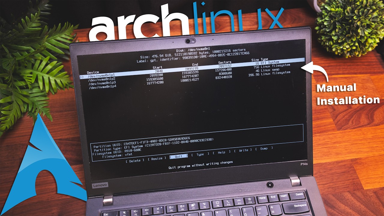 Единственное руководство по установке Arch Linux, которое вам когда-либо понадобится.