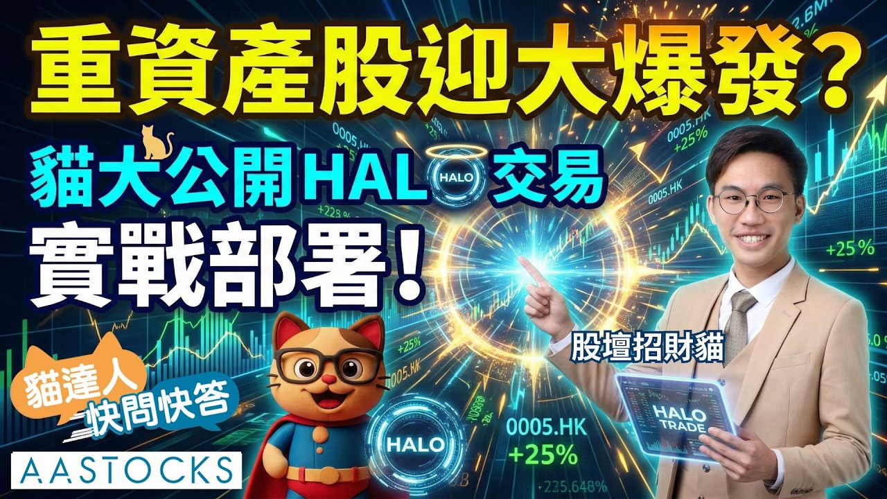 【🔴貓達人快問快答】🛡️ 重資產股迎大爆發？貓大 HALO交易 實戰部署全公開 🚀｜股壇招財貓：港股 On Fire 🔥︱2026-3-3