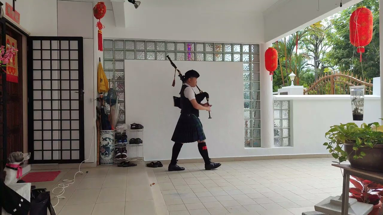 CLASP Live Online solo piping contest February 2026, Grade 1 Light Music 