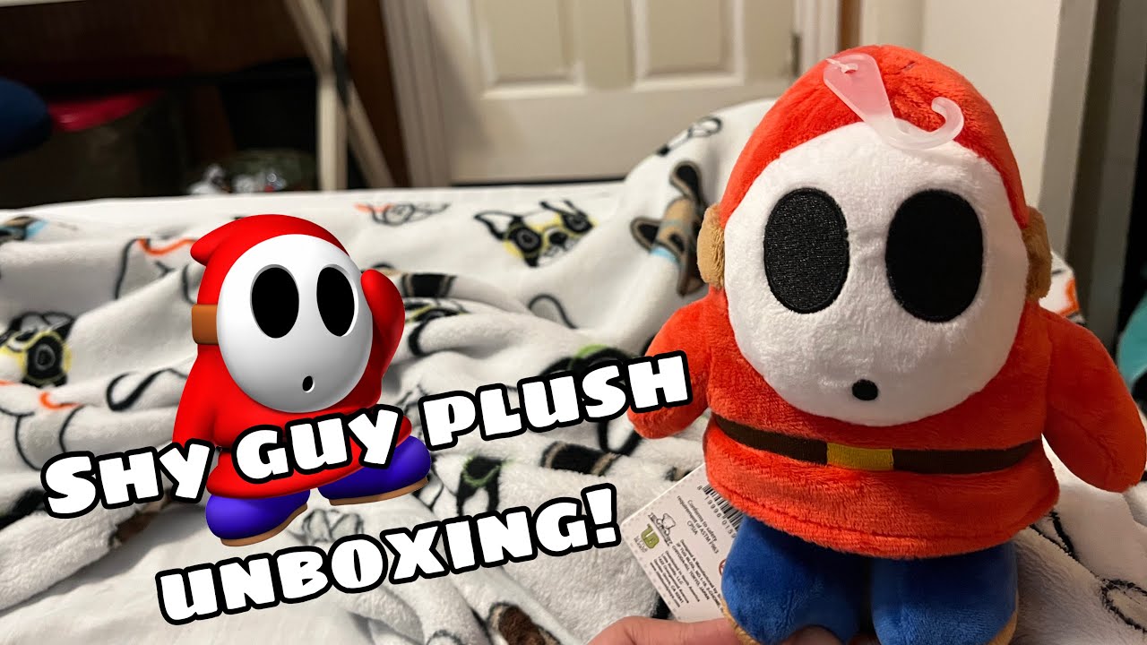 Smd Shy guy plush Unboxing!