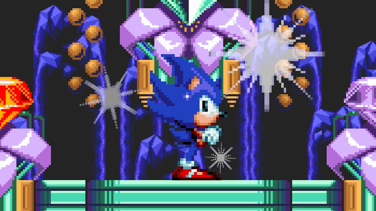Super Sonic Blue & Hyper Sonic Blue - Sonic 3 A.I.R.
