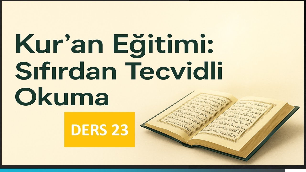 23. Zamir ve Lafzatullah | Diyanet Yeni Elifba