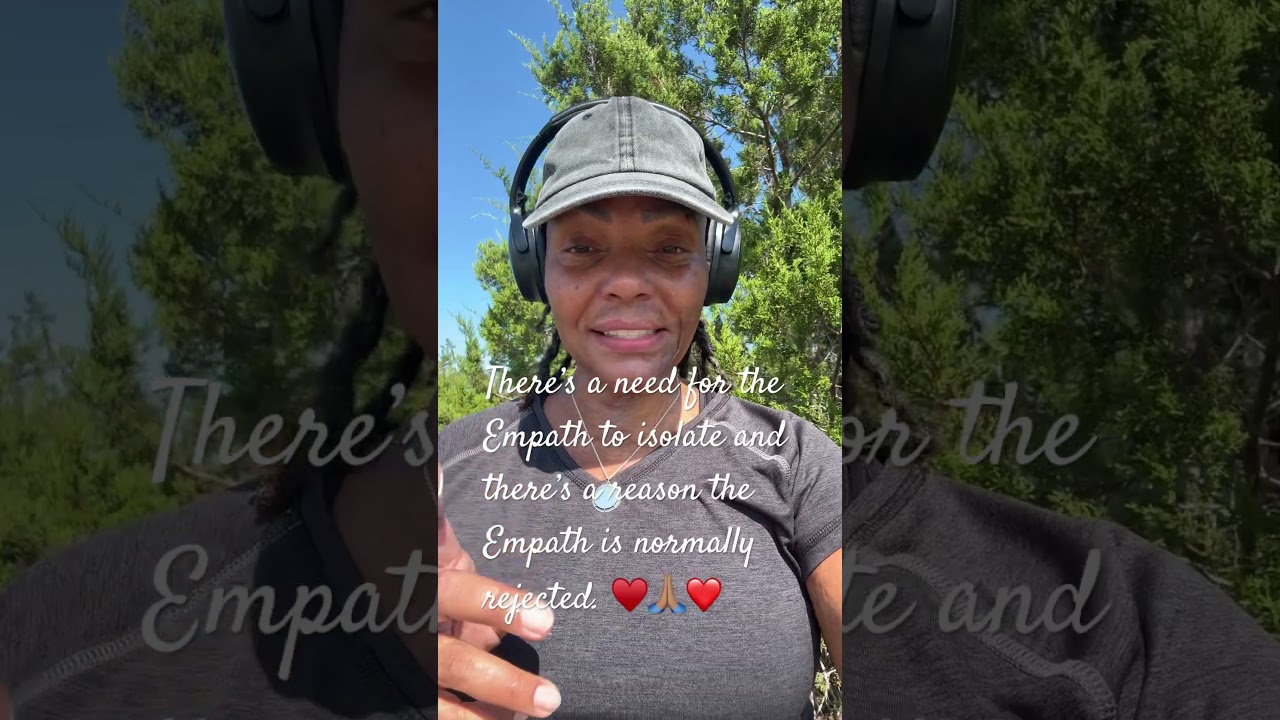 There&rsquo;s a need for the Empath to isolate and there&rsquo;s a reason they walk alone. #empath