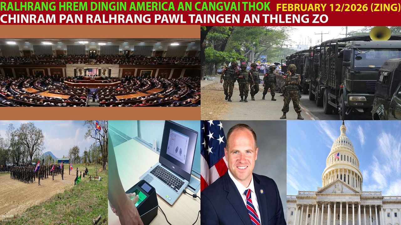 Feb 12 Zing: CDF-Hualngo in meithal hmetpuak in pangcang 7 An Kai. Ralhrang Hrem Dingin America An