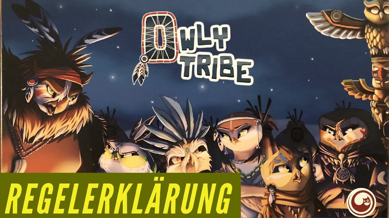 Owly Tribe - Regeln - Aufbau - Erklärung - Anleitung - Kickstarter - Hellion Cat - 2019