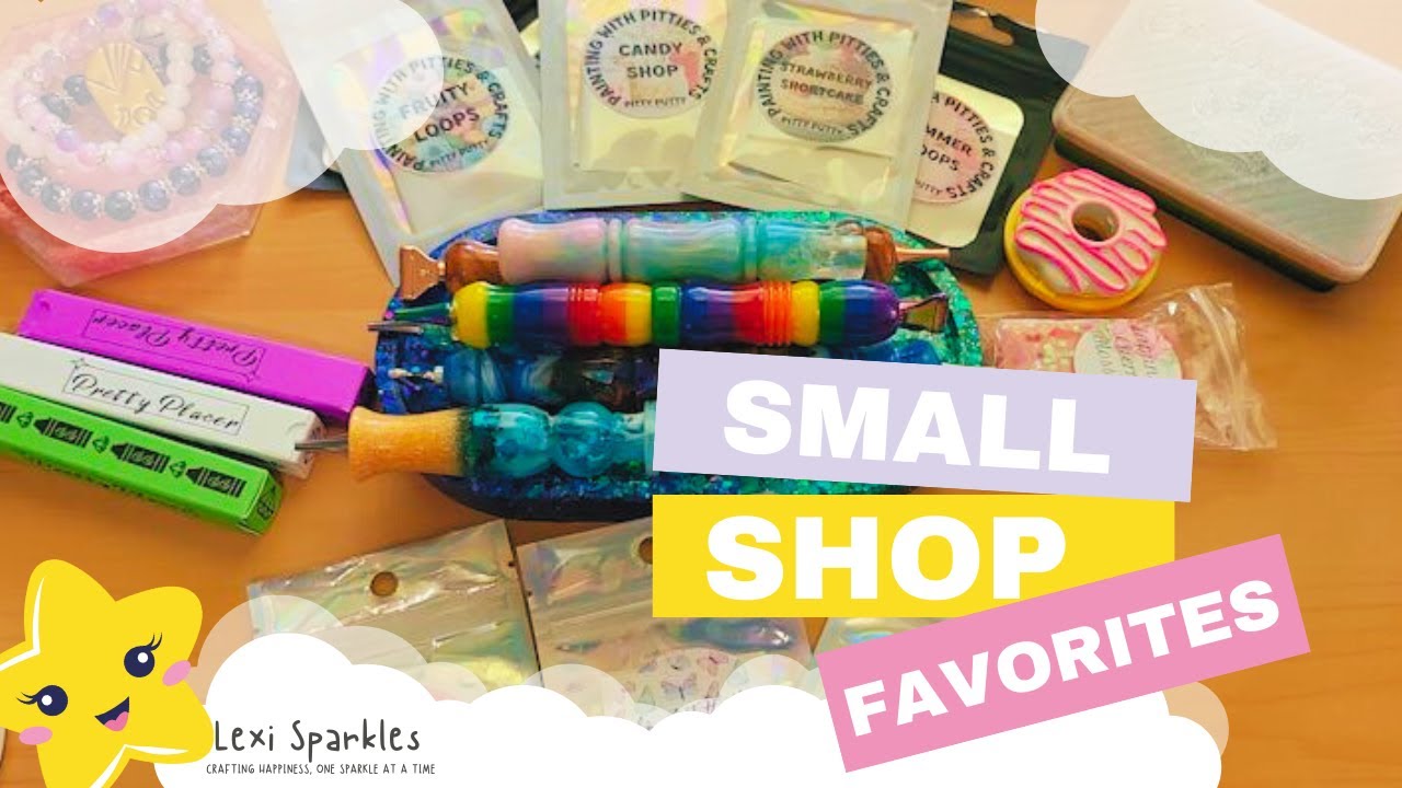 Small Shop Favorites | Diamond Painting Essentials | Pens, Trays, Putty, Wax and More
