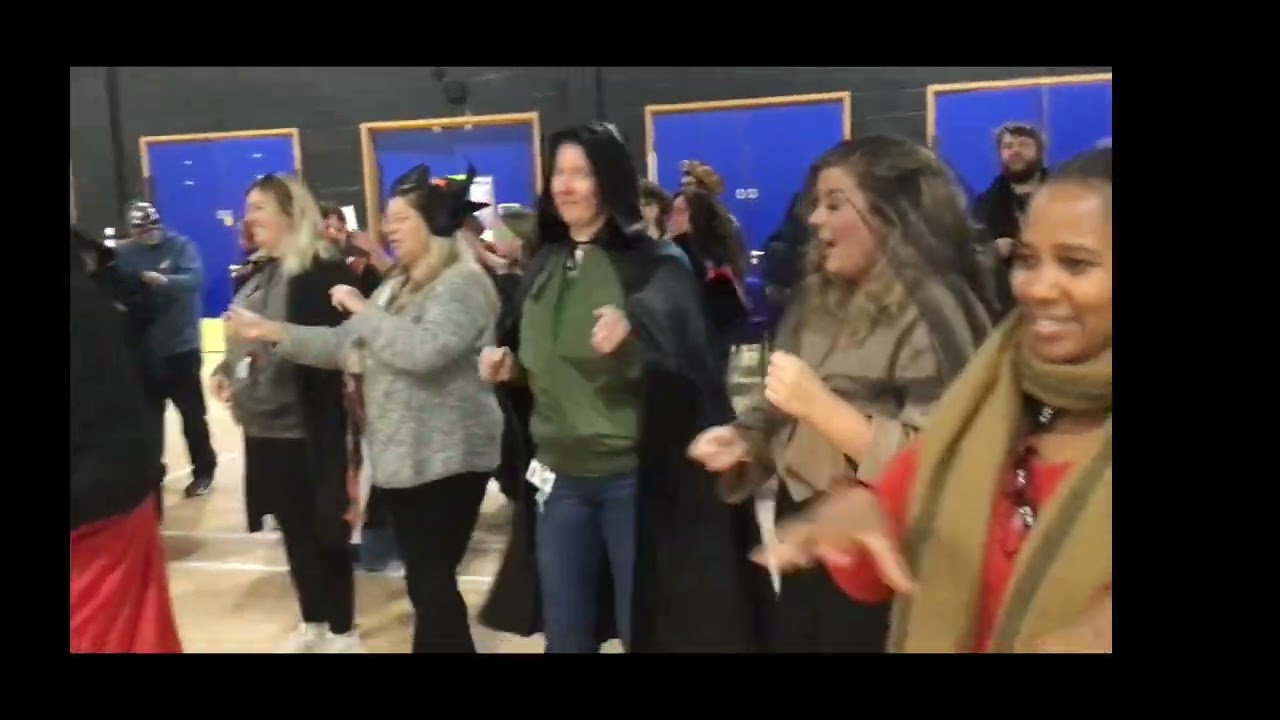 Oak Grove College Staff signed Halloween song. (SSL)