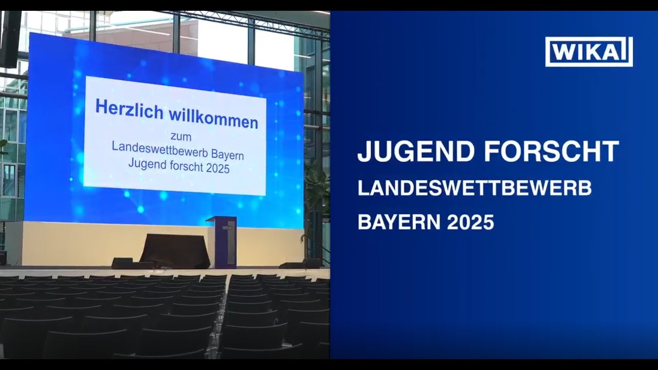 Jugend forscht 2025: Innovationen der n&auml;chsten Generation bei WIKA