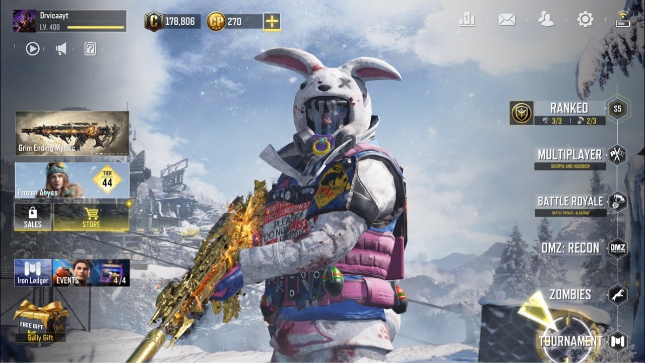 cod mobile live In OG Skin