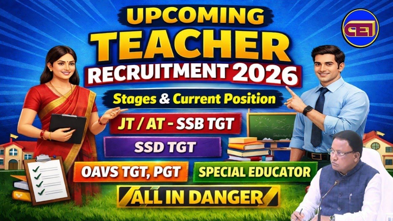 Upcoming Teacher Recruitments are in Danger⚡Get Ready,Awake from Dream AT/JT - TGT & PGT Aspirants 📢