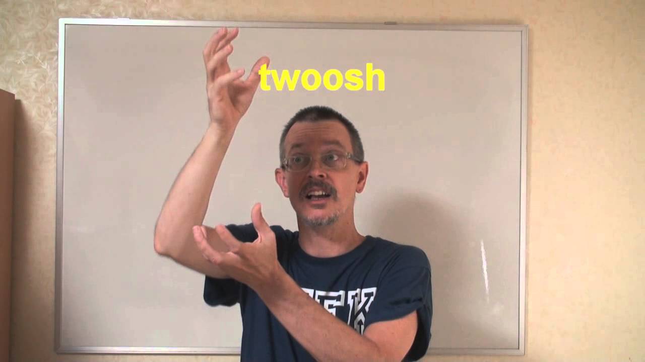 Learn English: Daily Easy English Expression 0243 -- 3 Minute English Lesson: Twoosh!
