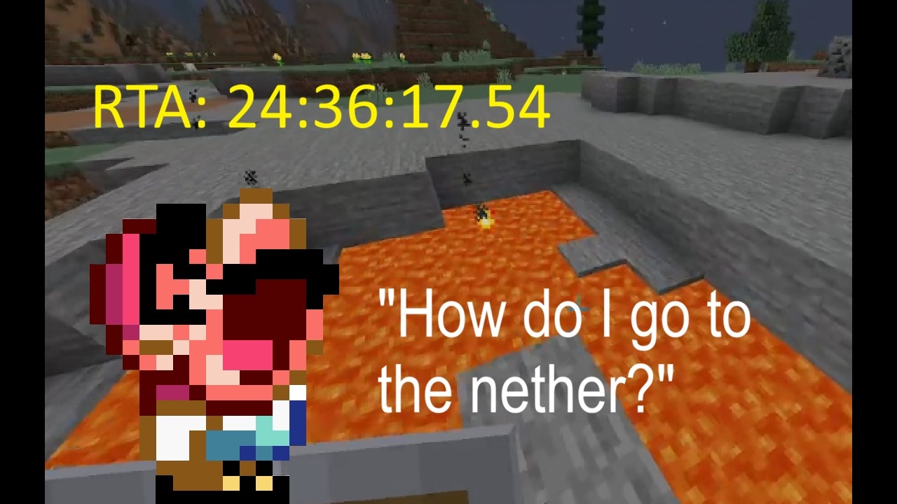 I tried speedrunning...
