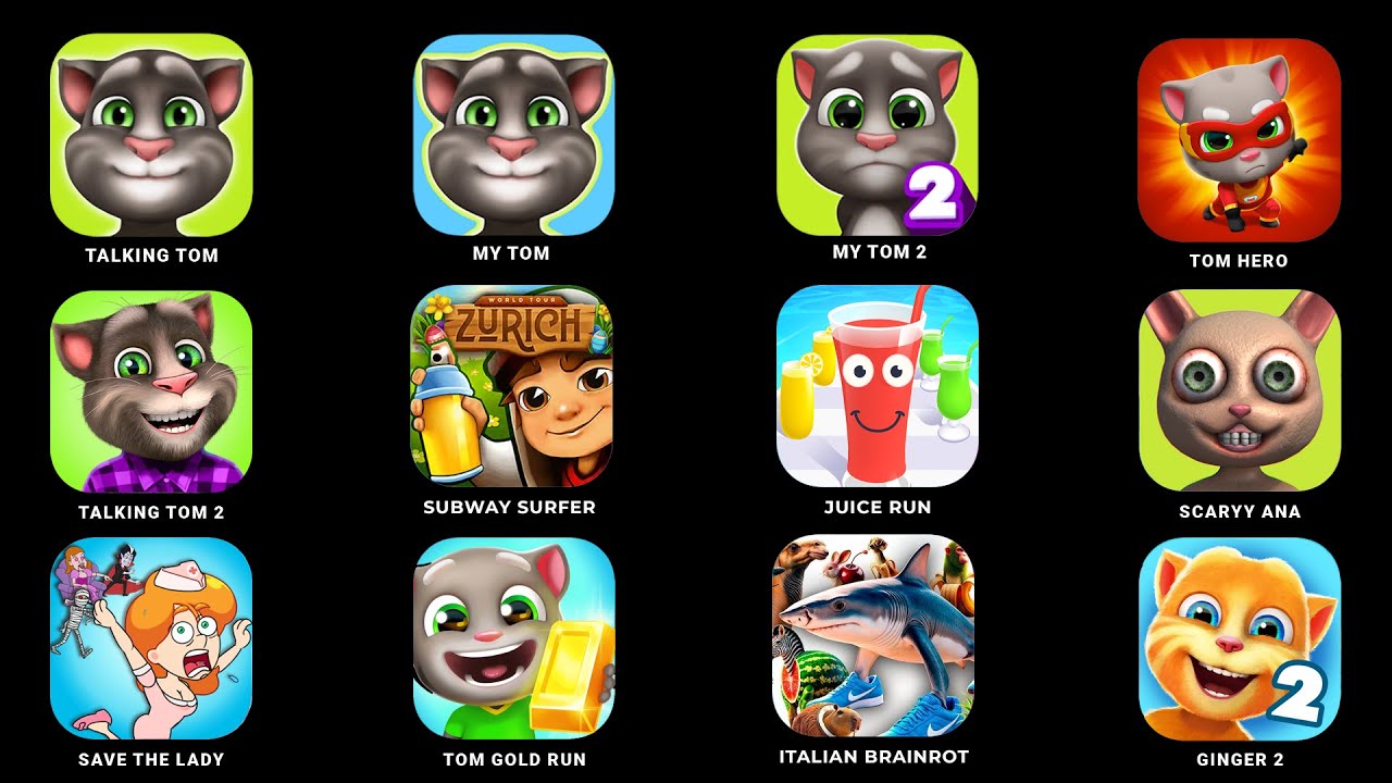My Tom, Tom Hero, Juice Run, My Hank, Scary Anna, Save The Lady