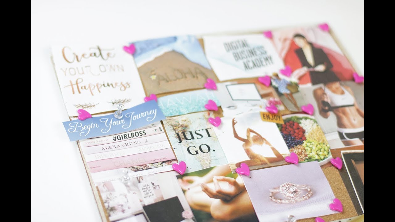 Como fazer um vision board?