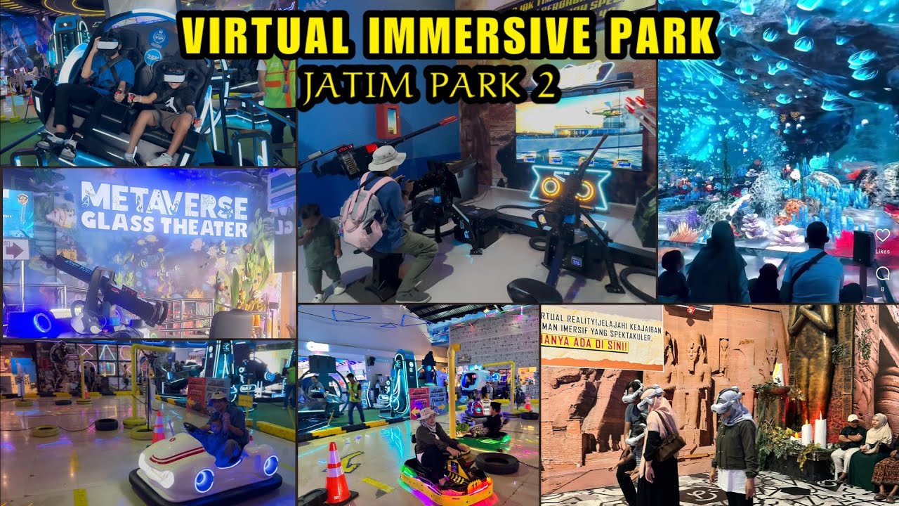 VIRTUAL IMMERSIVE PARK || MAIN DI DUNIA VR  || TERLENGKAP DI JATIM PARK 2 KOTA BATU