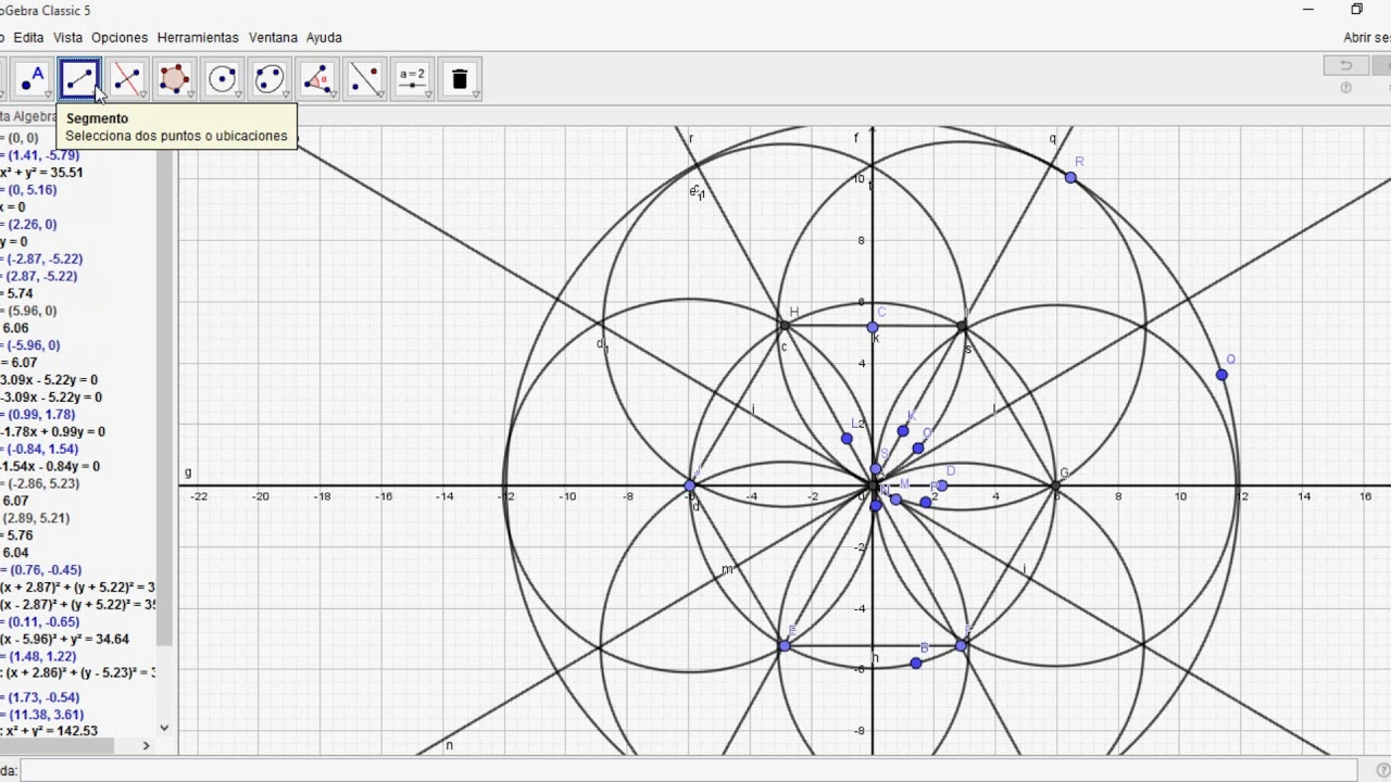 Como hacer un mandala en Geogebra.   COBAEM #13   GRUPO:202
