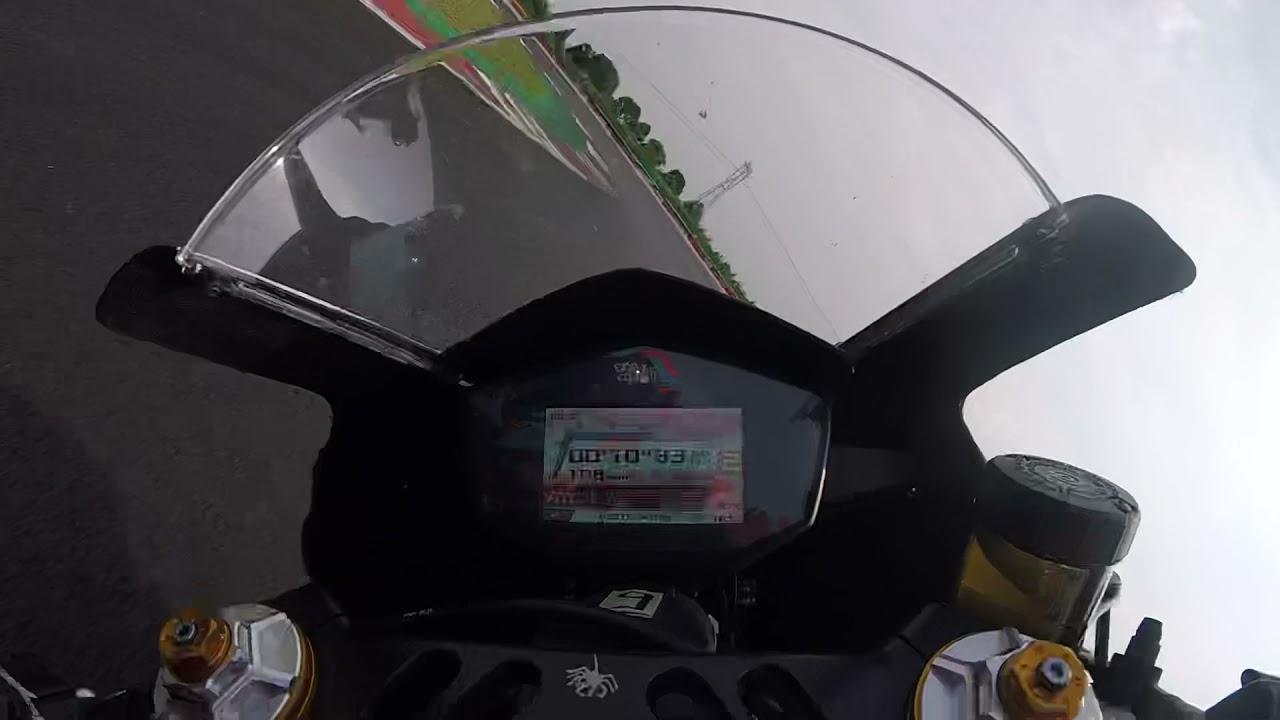 On board lap new Cremona circuit Aprilia rs 660