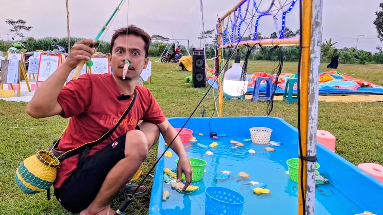 YA AMPUN ANGLER PRO KOK MANCING DI PASAR MALAM