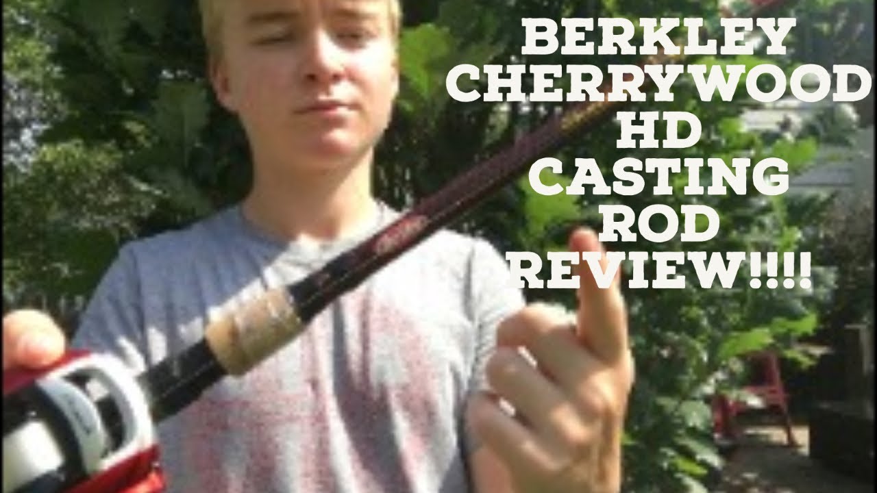 Berkley Cherrywood HD Casting Rod Review + Fishing