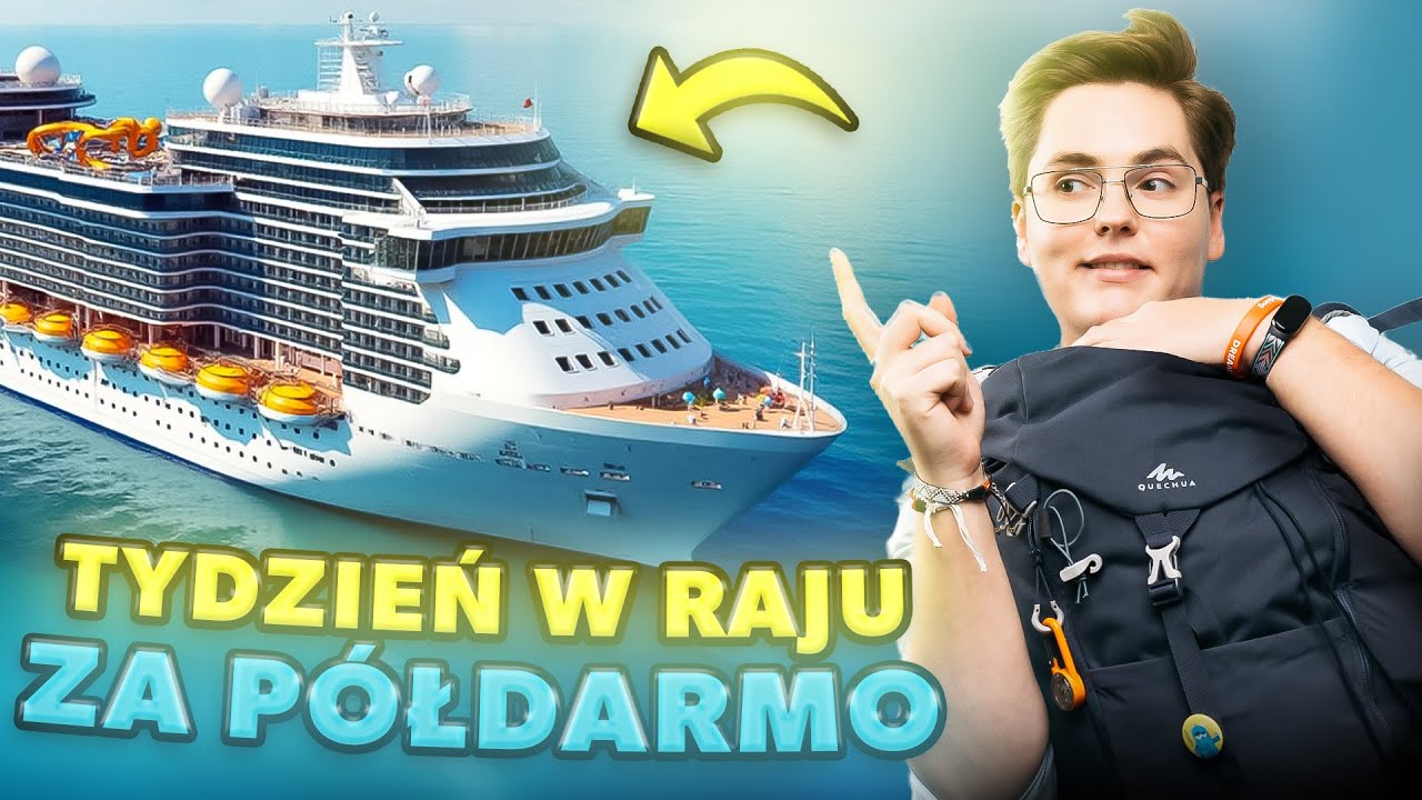 Spędziłam tydzień na 17-piętrowym ultranowoczesnym statku! | kierunek:PODR&Oacute;ŻE #4