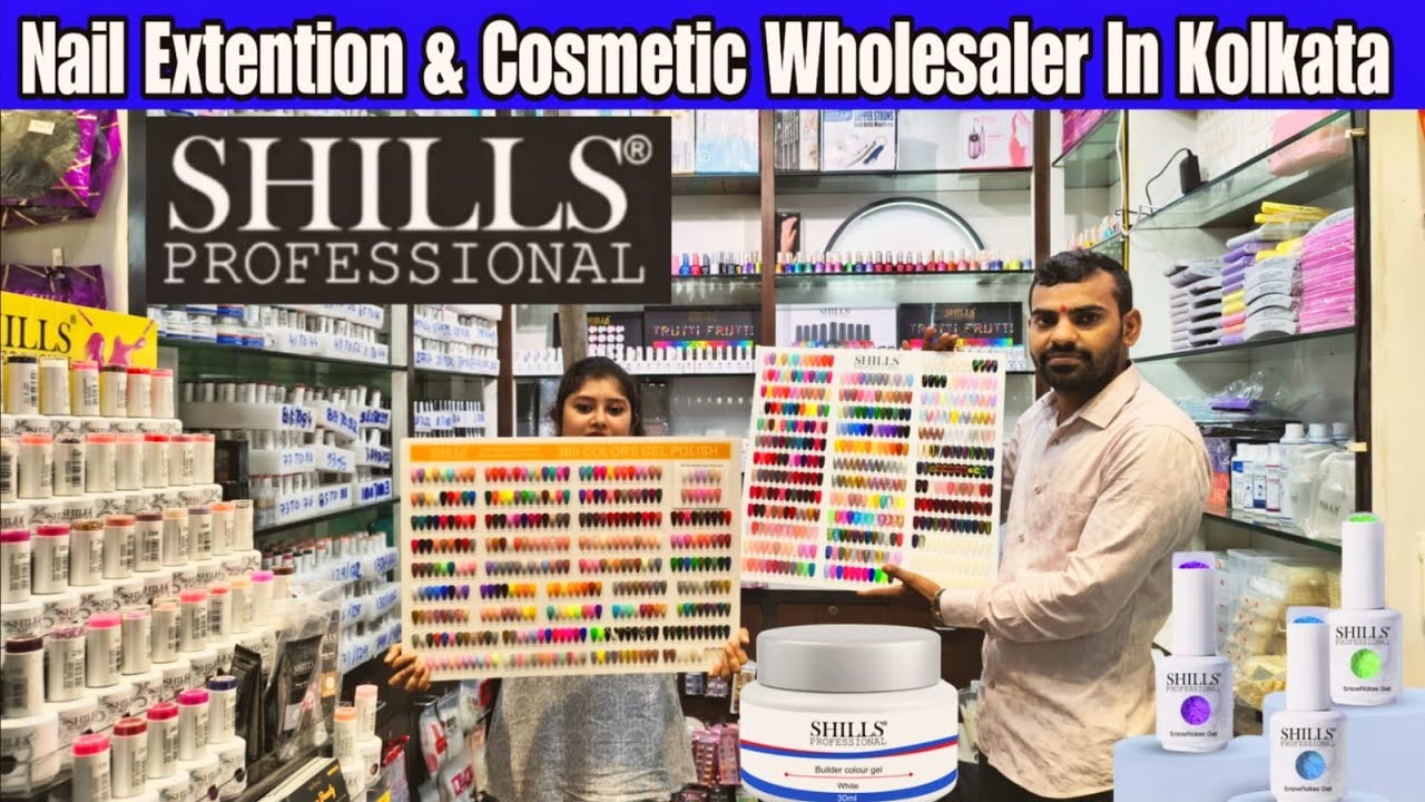 Nail Extensions & Cosmetic Wholesale Market Kolkata | All Types Nail Art Branded Nail Items 