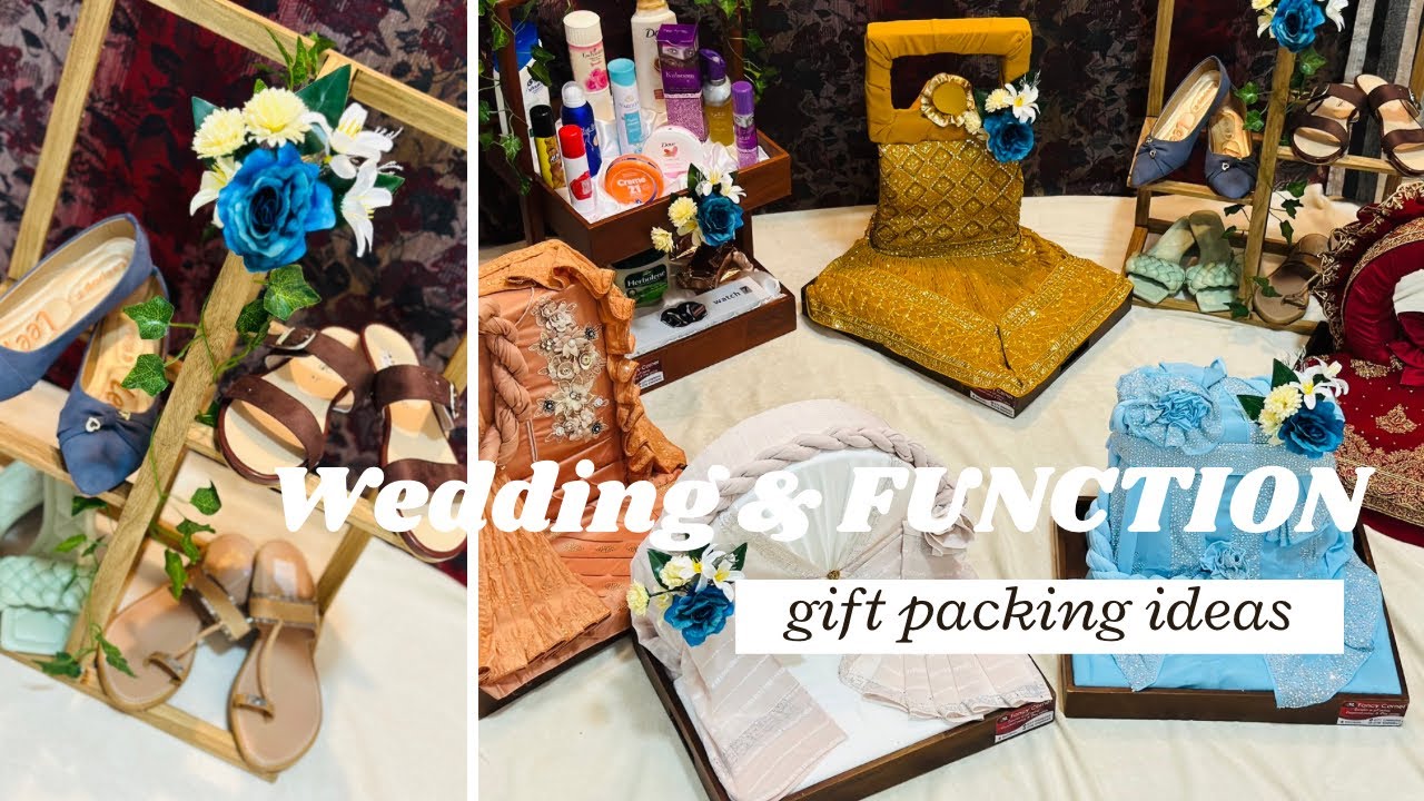 Wedding and function gift packing ideas
