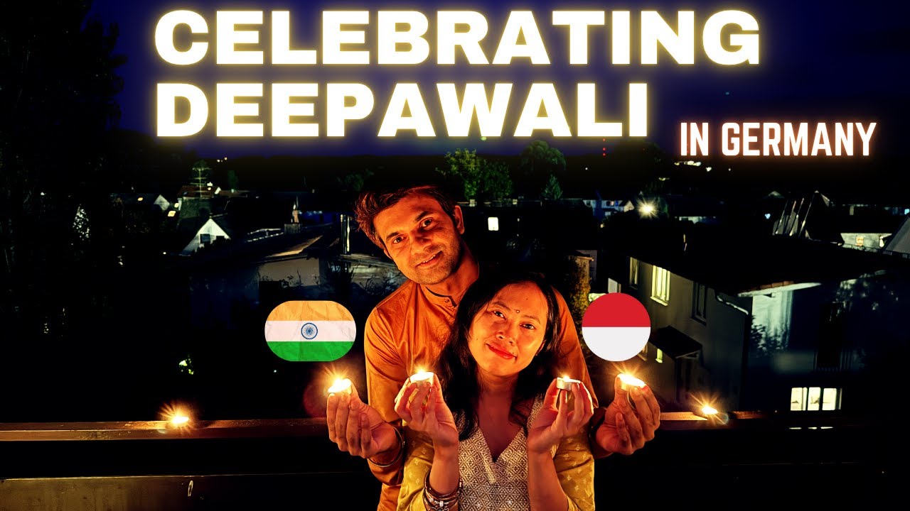 Diwali in a German Home 🎇 Cooking Chole Bhature & Spreading Desi Joy!
