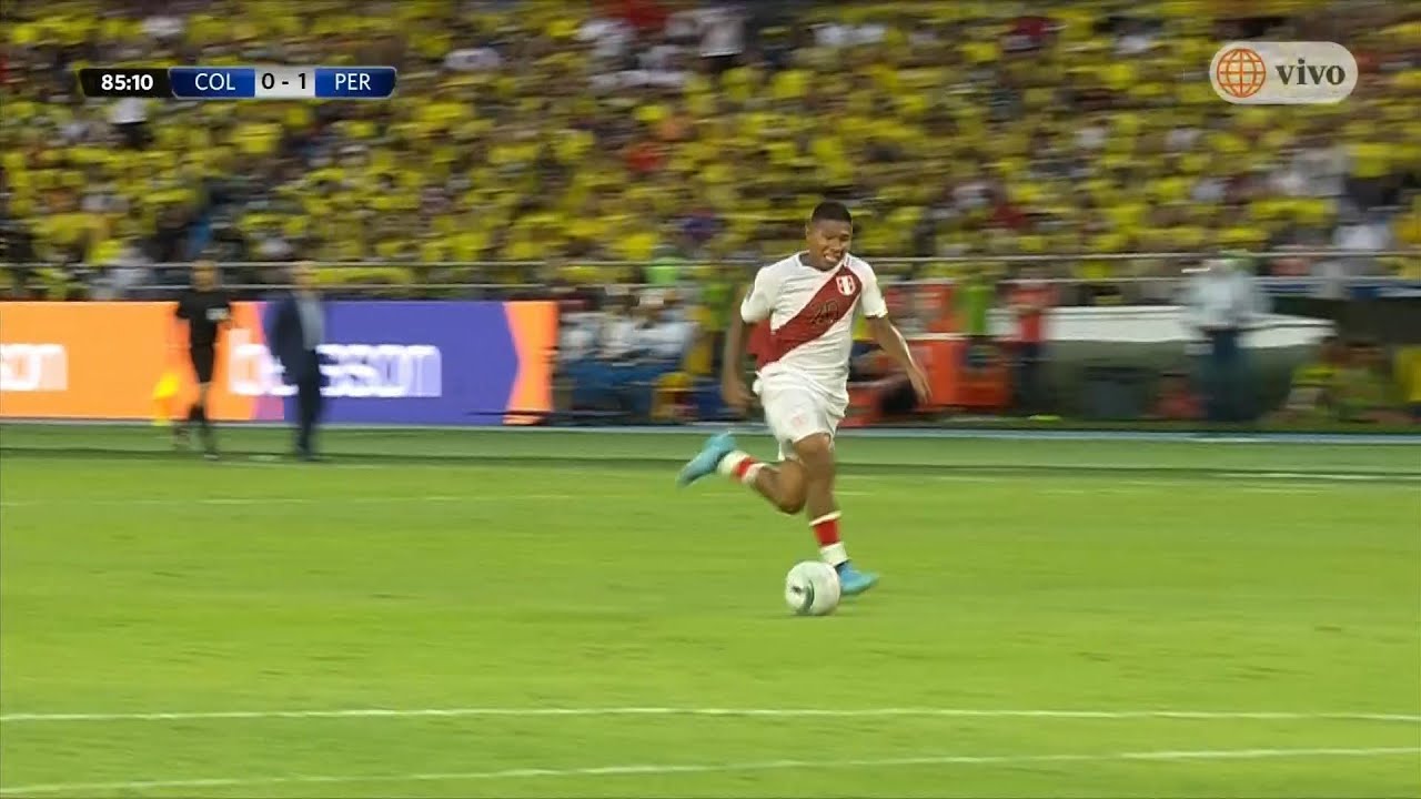 PERU 1 - 0 COLOMBIA GOL DE EDISON FLORES - ELIMINATORIAS QATAR 2022
