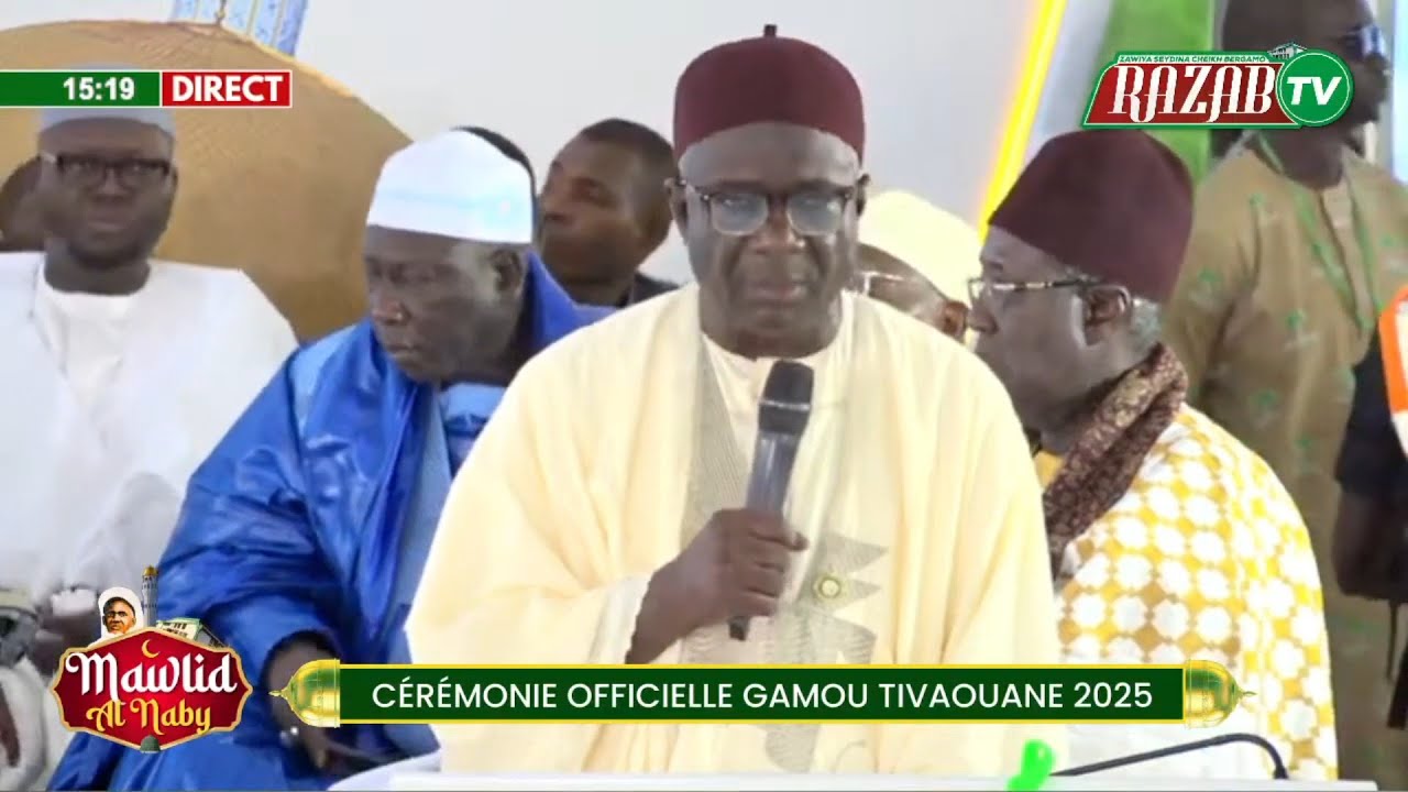 Le message du khalif délivré par Serigne Pape Makhtar Kèbé