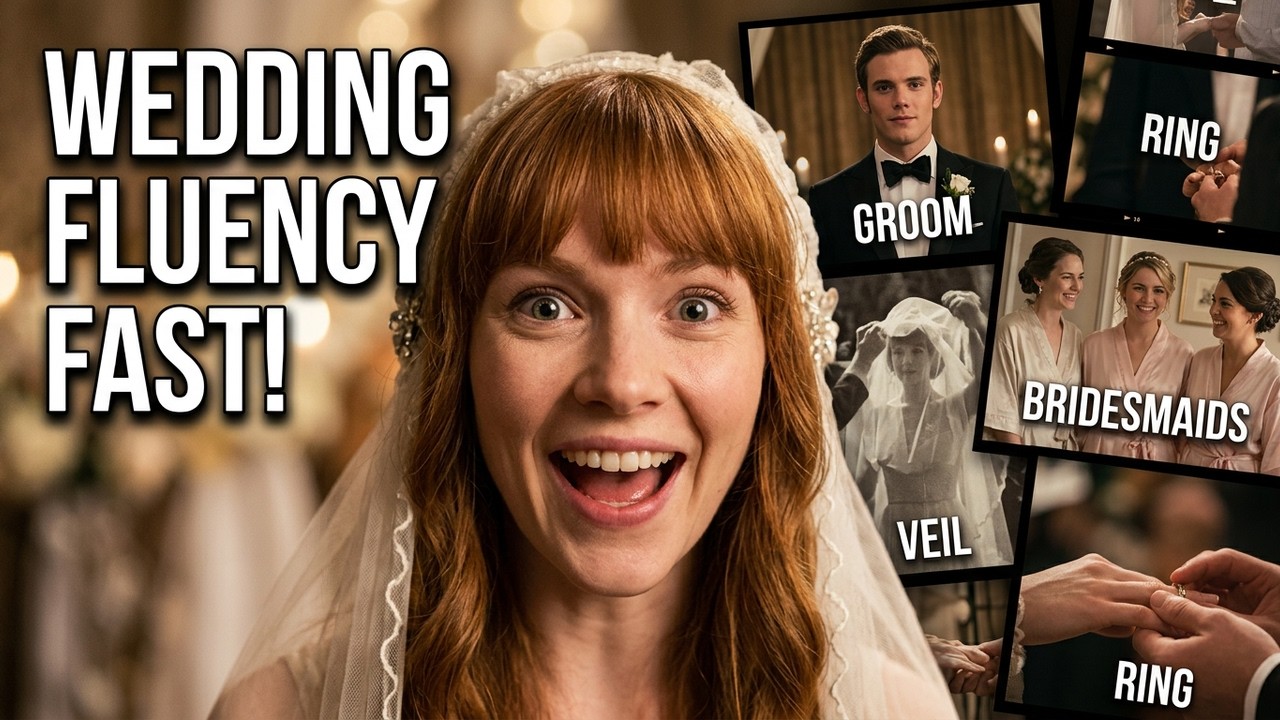 WEDDING words/vocabulary with Movies!