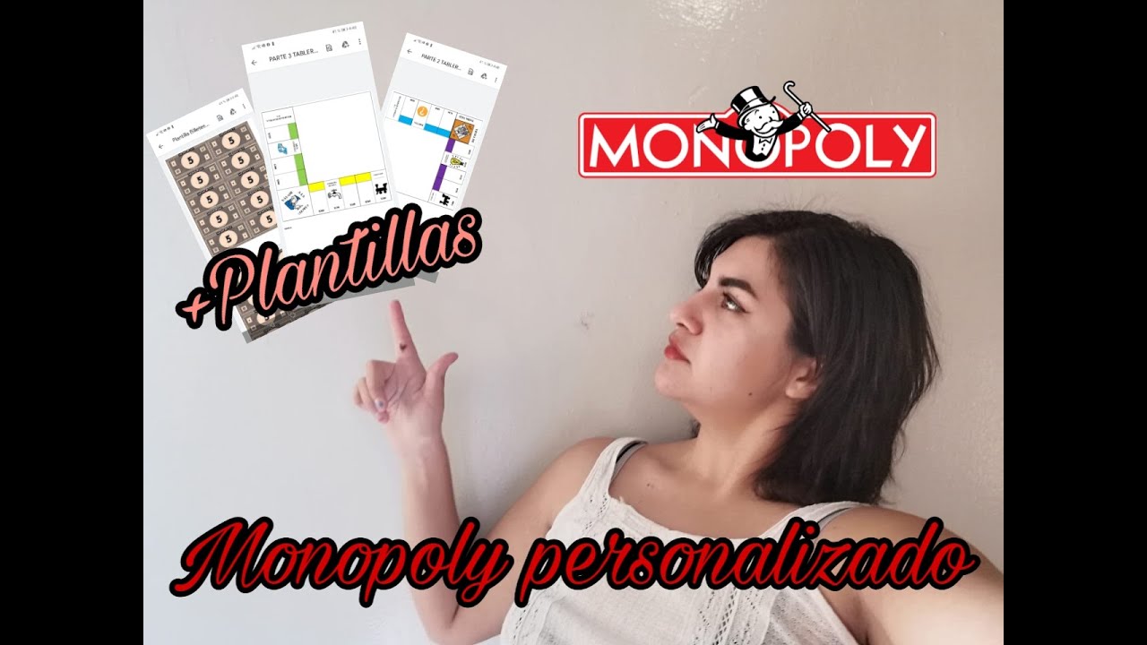 Monopoly Personalizado + Plantillas ~ Anaís en Cuarentena.