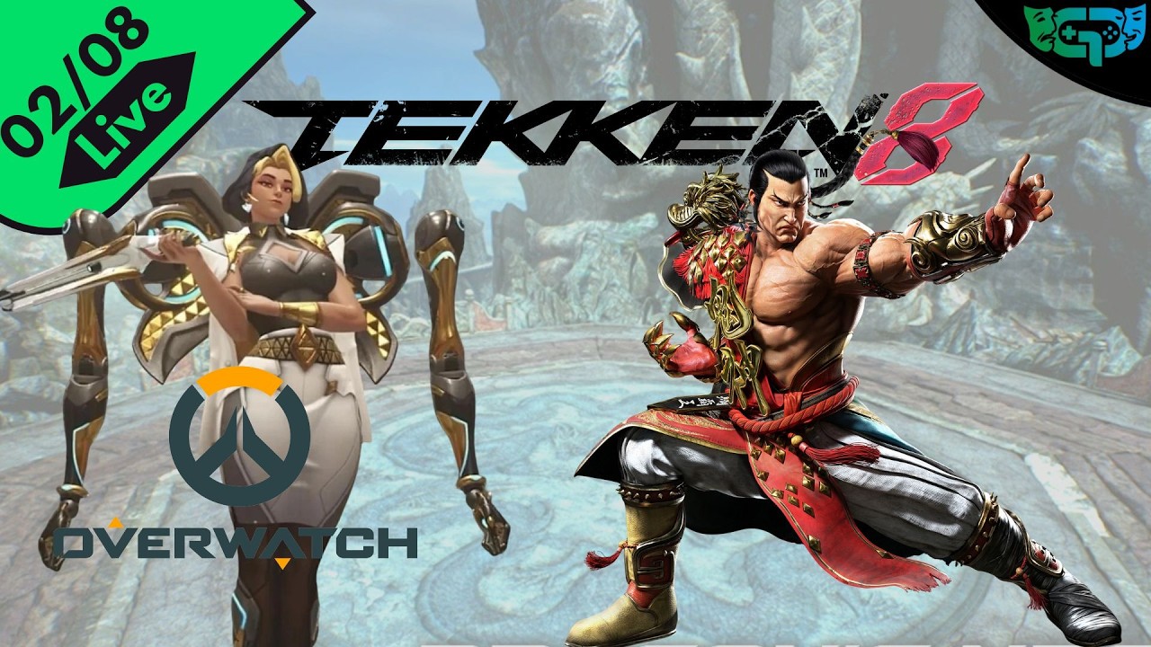 [Live] Tekken God of Destruction and a lil Overwatch (they got me) - #tekken8 #overwatch