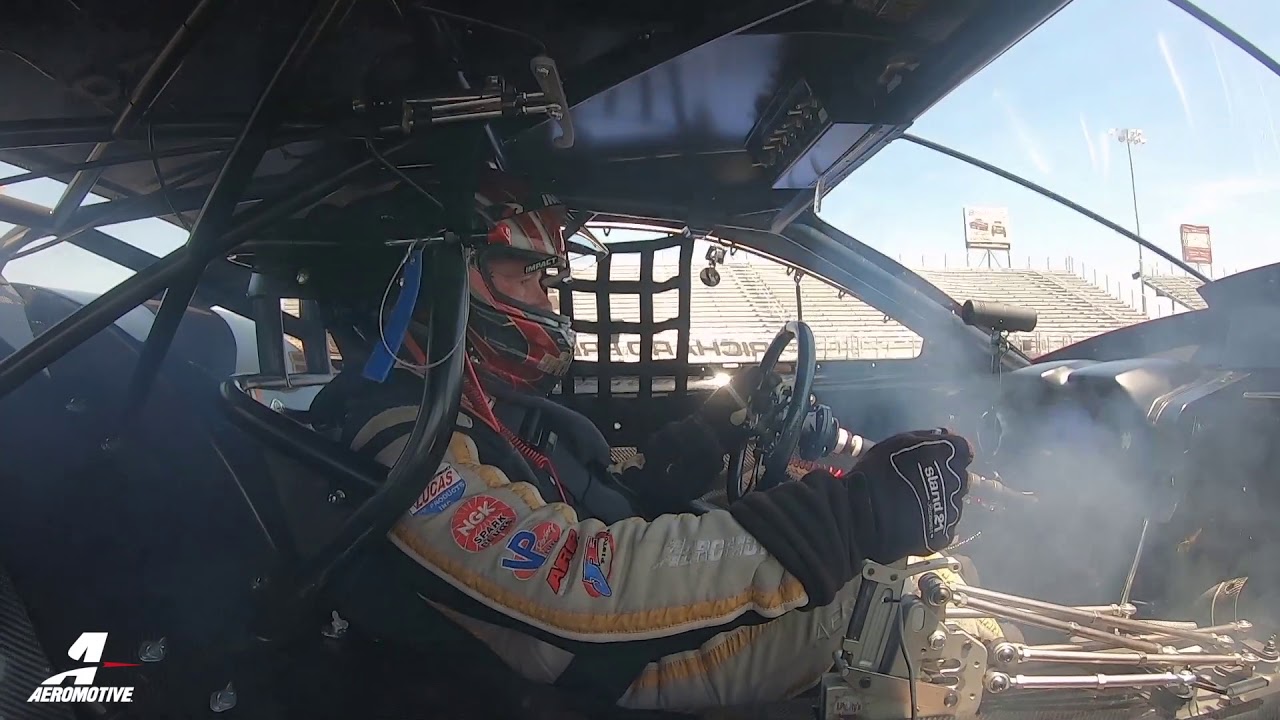 Steve Matusek Is Racing Pro Stock ! ! (in car footage)