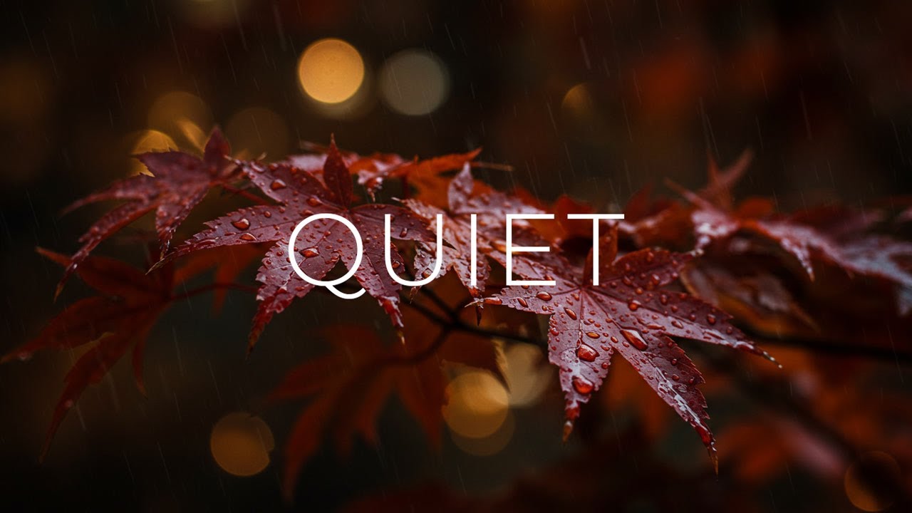 Peaceful Guitar Music 🍂 Rainy Autumn Relaxing Acoustic for Deep Sleep & Stress Relief Naturally