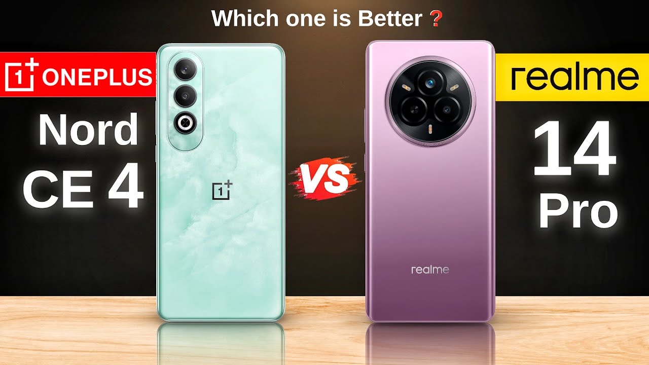 OnePlus Nord CE 4 vs realme 14 Pro : Full Comparison⚡Which One Is Better?