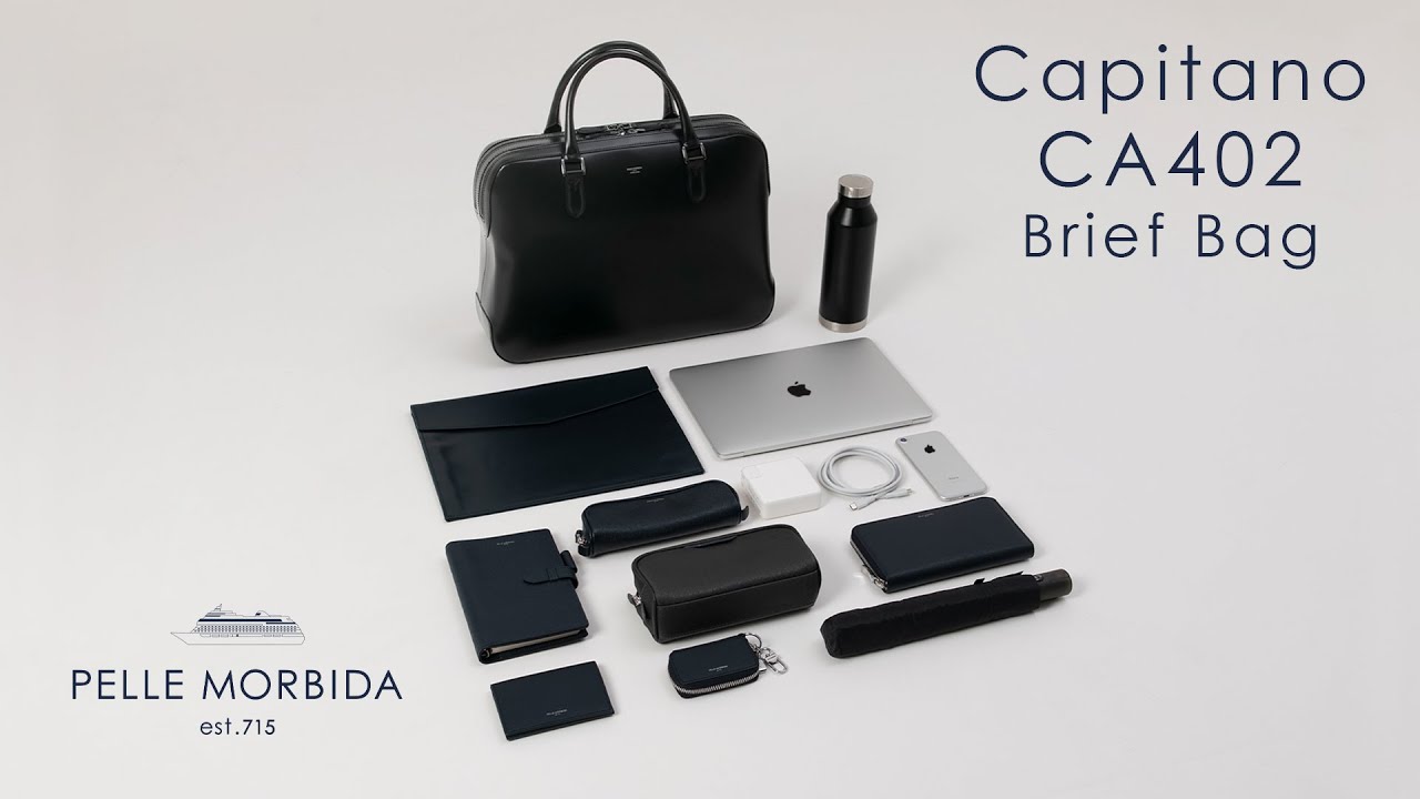 【PELLE MORBIDA】CA402 － Brief Bag（2room）