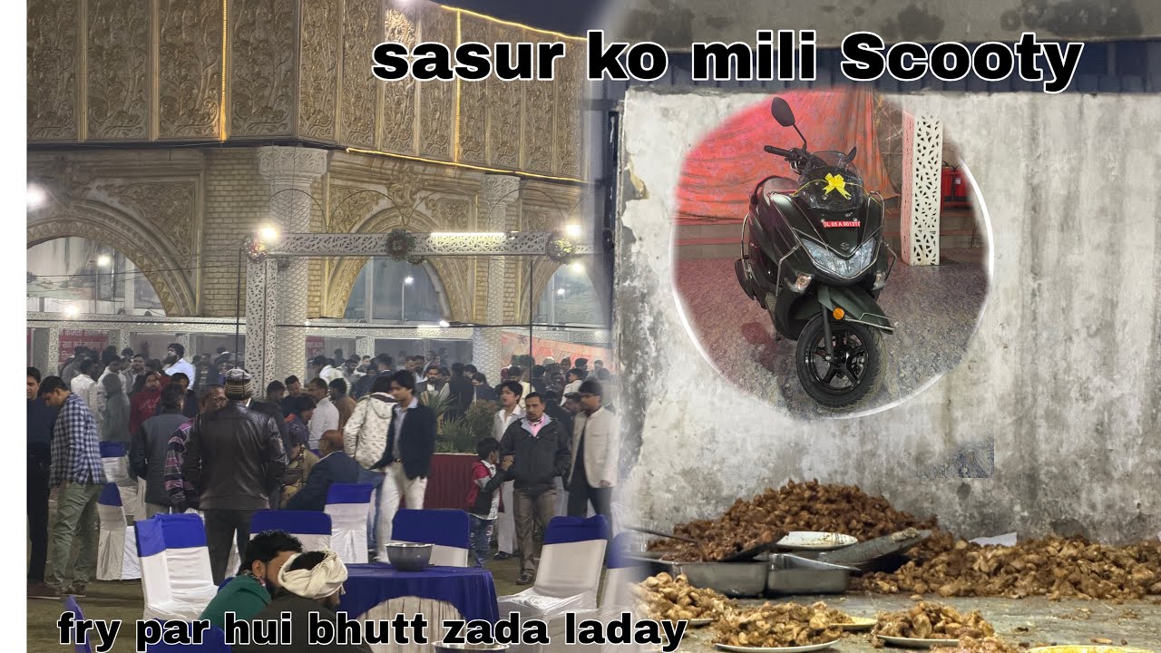 sarsur ko mili dahej main Scooty || fry pr hui ladai 