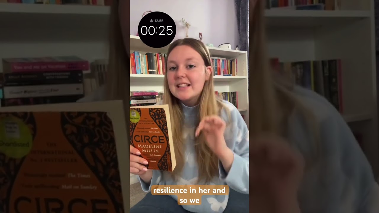 60 Second Review of Circe By Madeline Miller, the author who also brought you The Song of Achilles!
