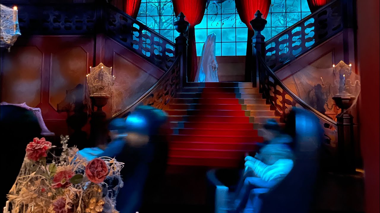 Phantom Manor - Disneyland Paris: OnRide POV 2022