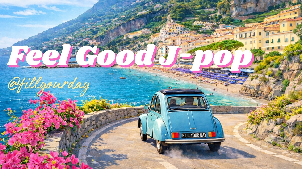 Ocean Drive J-Pop 🌊 Happy Japanese Songs for Coastal Spring Driving