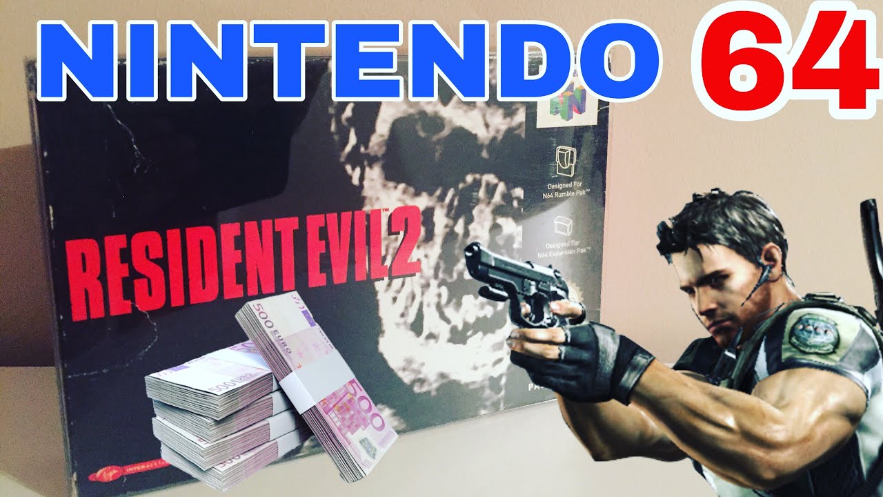 300 € !! RESIDENT EVIL 2 NINTENDO 64 [ COLLECTION JEUX VIDEO / VIDE GRENIER / RETROGAMING ]