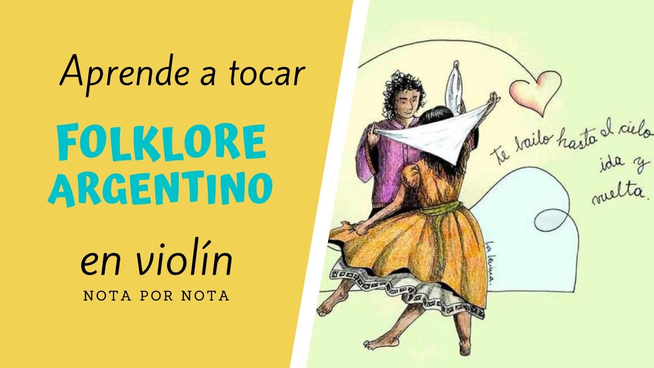 🎻 Como Tocar en violín EL TREN DEL CIELO  de Soledad Pastorutti 🔵⚪🔵 Tutorial Nota Por Nota 🎻