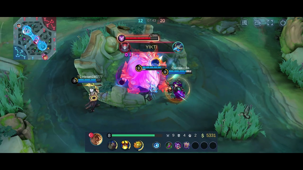 GATOTKACA | More than a Tank! 1V9! #mlbb #mobilelegends #games 