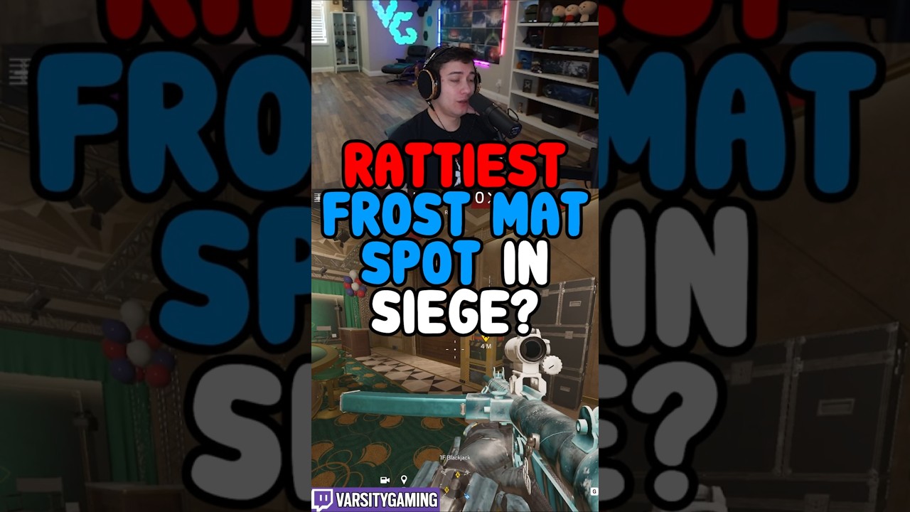 BEST FROST MAT ON CALYPSO CASINO (SIEGE SCHOOL) #shorts