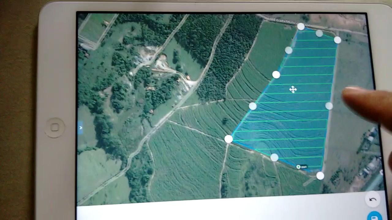 Dronedeploy Phantom 3 pró,plano de vôo (português)