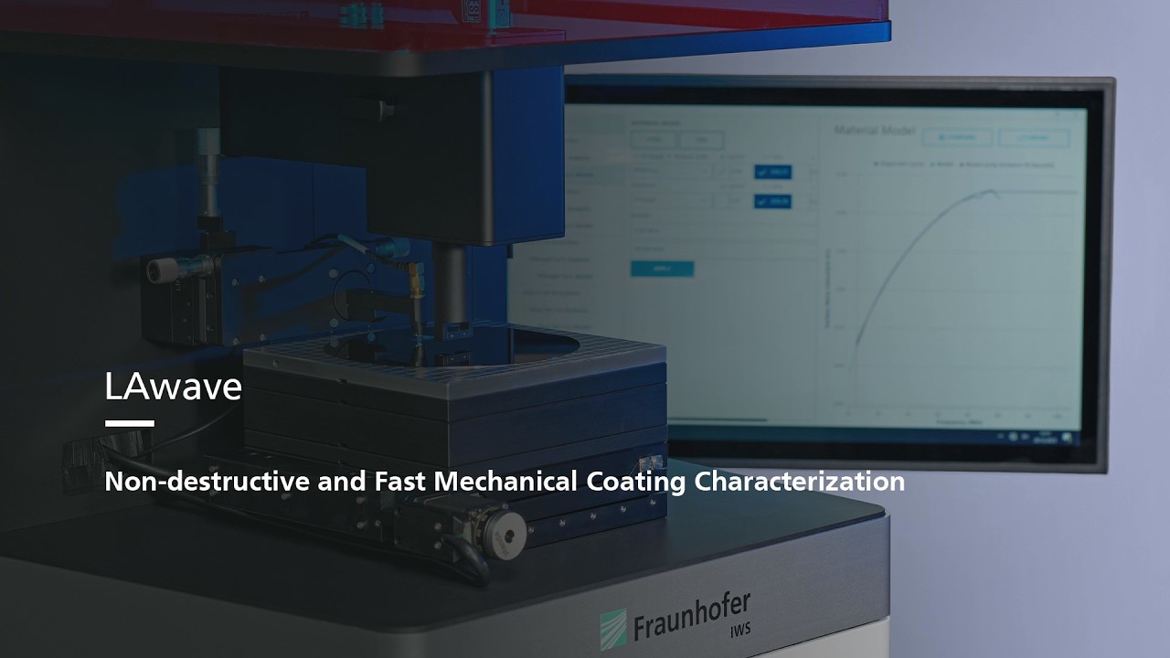 LAwave &ndash; Non-destructive Mechanical Testing of Coatings and Surfaces