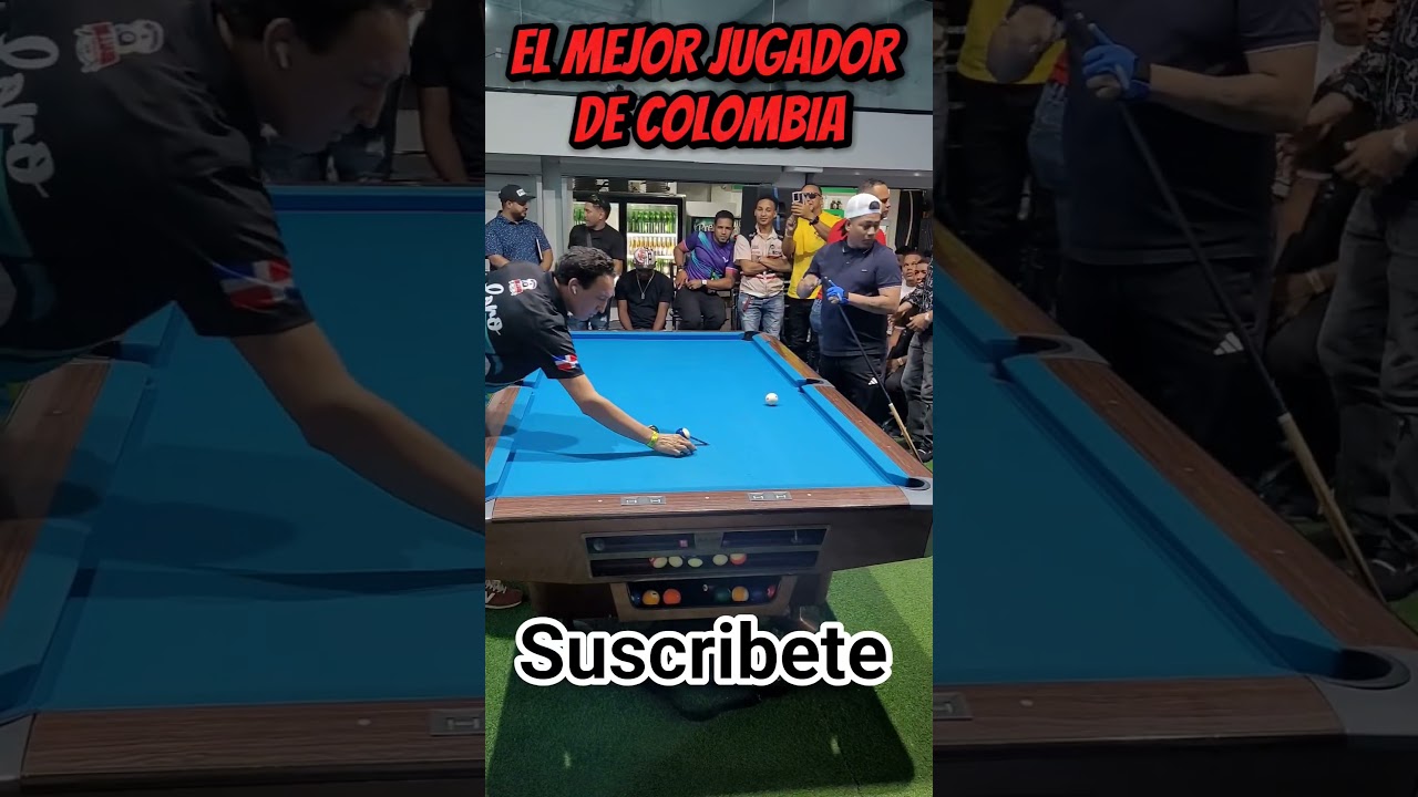 el mejor jugador de colombia #10ball #billiards